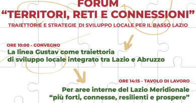 TERRITORI, RETI E CONNESSIONI – Traiettorie e strategie di sviluppo locale per il basso Lazio